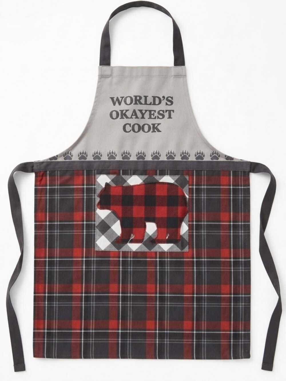 Virah Bella "World's Okayest Cook" Apron NWT